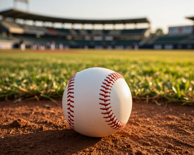 Cinematic Baseball Mound Scene