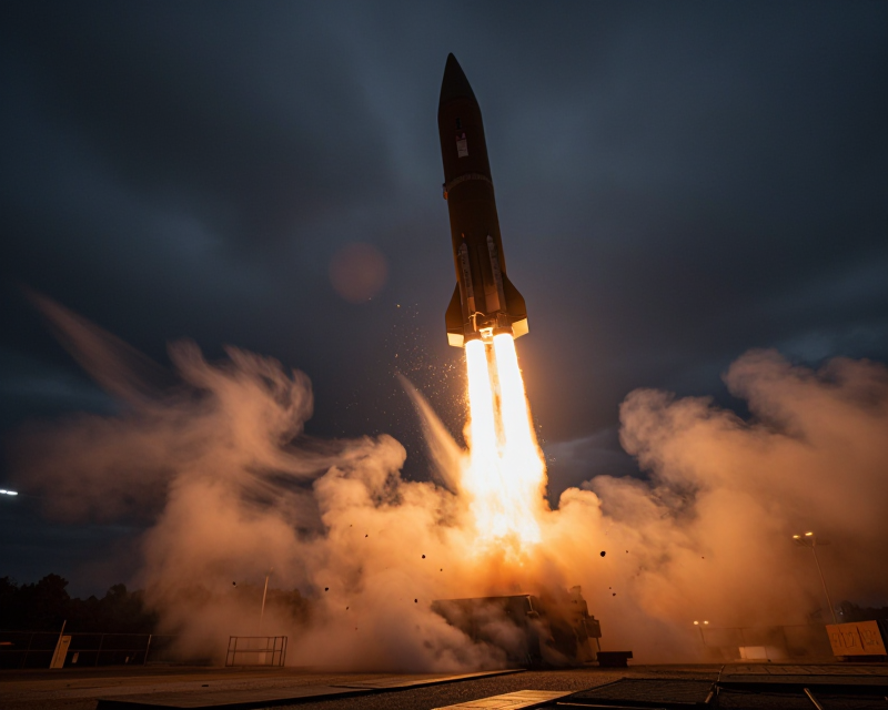 Missile Launch Atmosphere