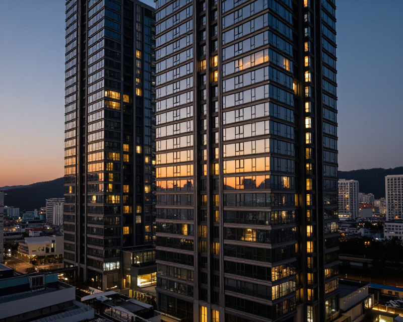 Seoul Luxury Apartment Twilight