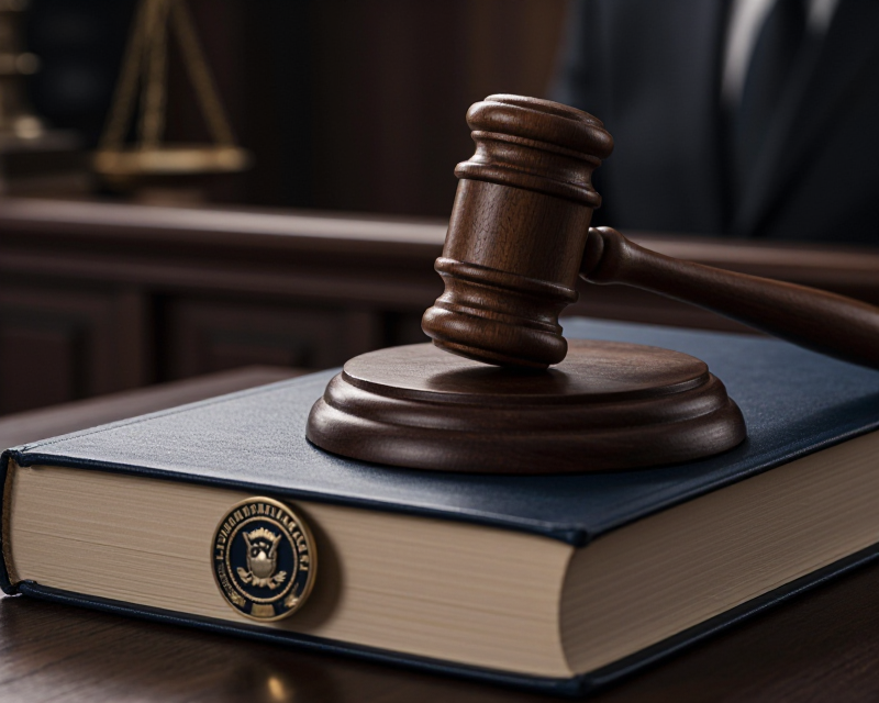 Symbolic representation of judicial and executive conflict