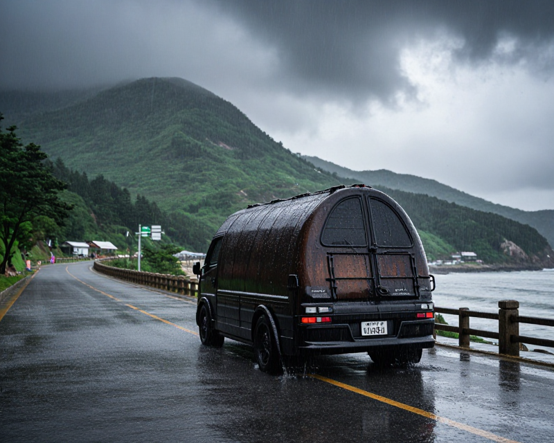 Heavy Rain in South Korea