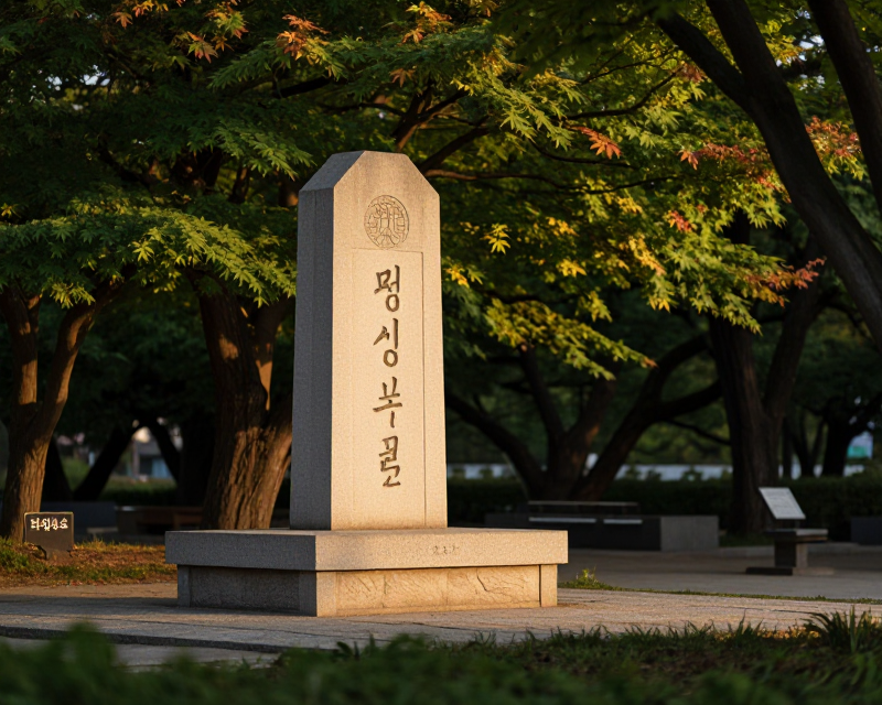Memorial Park Scene
