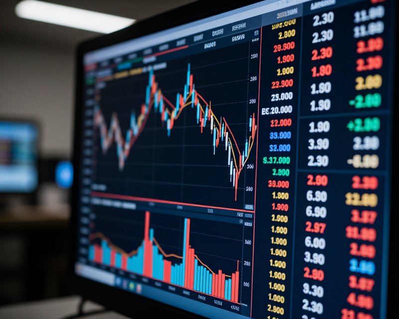 Stock Market Decline Visual
