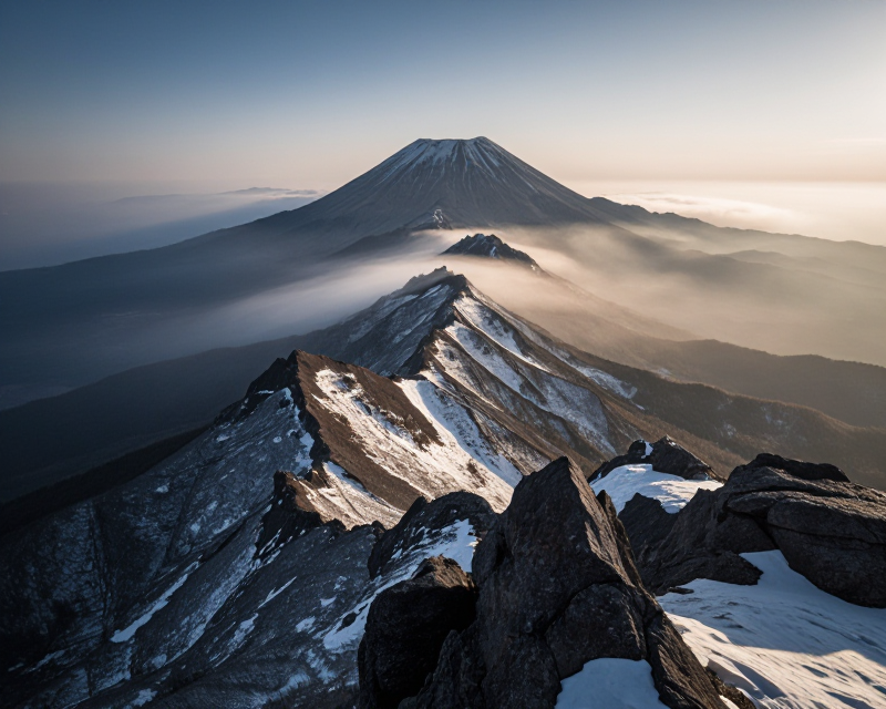 Mount Paekdu Dawn