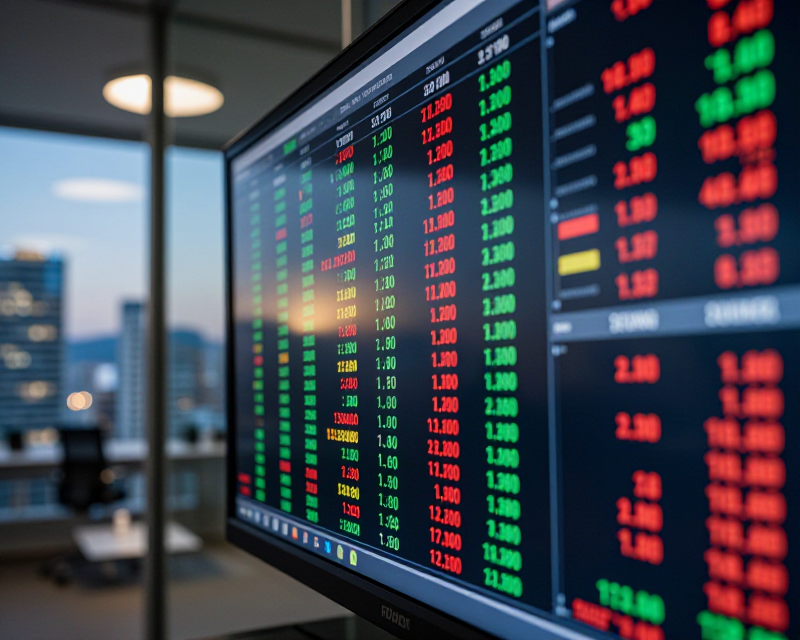 Financial Market Display