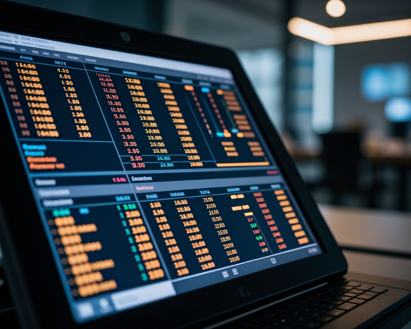 Financial Market Display