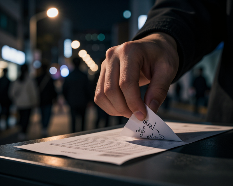 Symbolic Democracy Protest