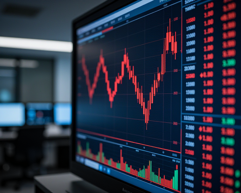 Stock Market Decline Visual