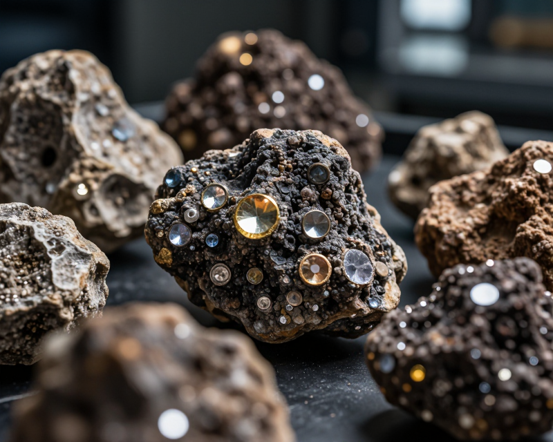 Rare Metals Supply Chain Concept