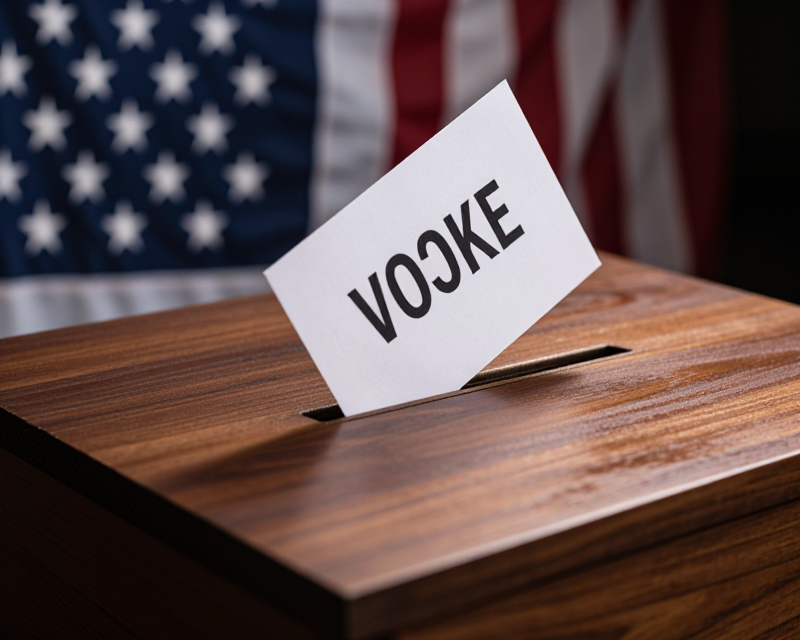 US Election Integrity Concept