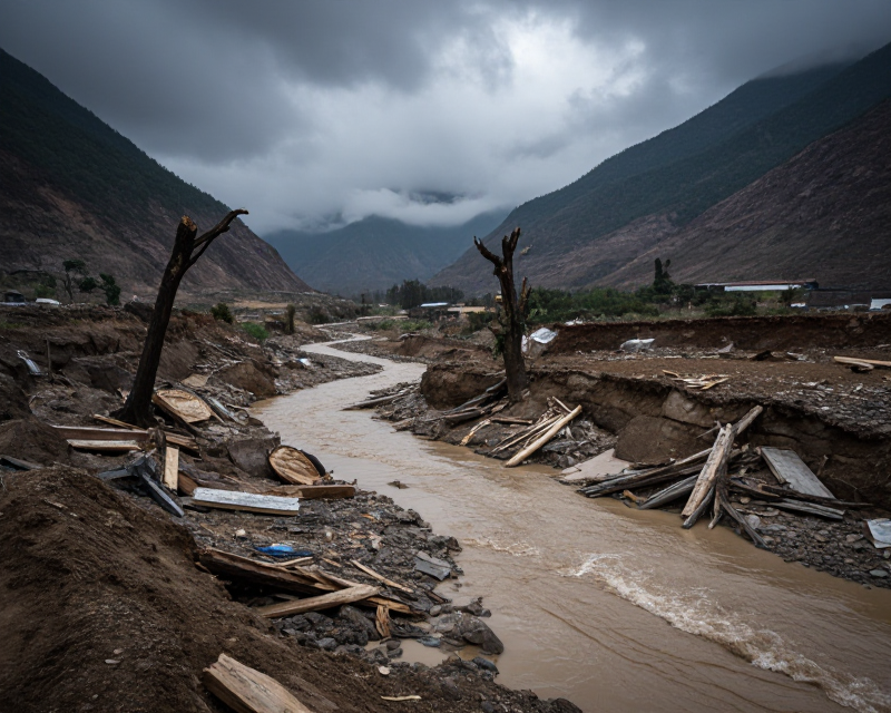 Nepal Flood Aftermath