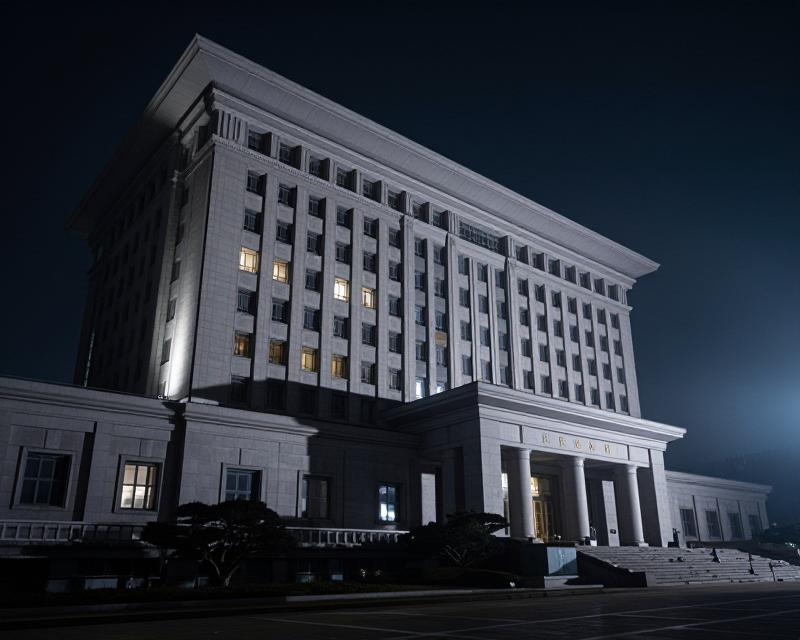 Symbolic Night View of National Assembly