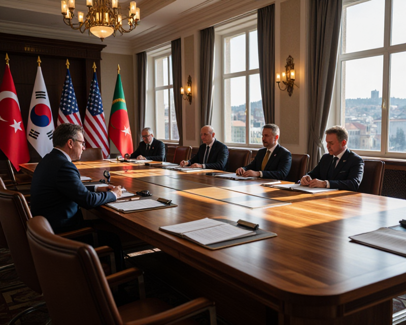 Diplomatic Meeting in Turkey