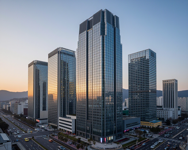 Seoul Financial District Landscape